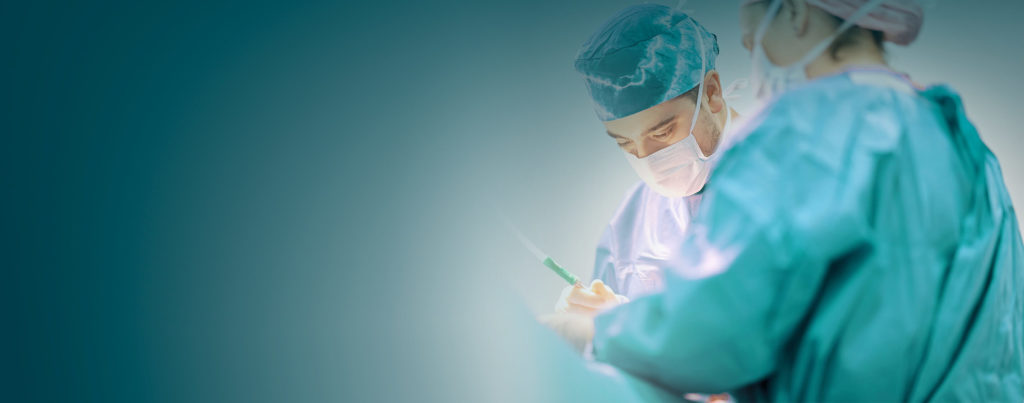 vet surgeon performing procedure